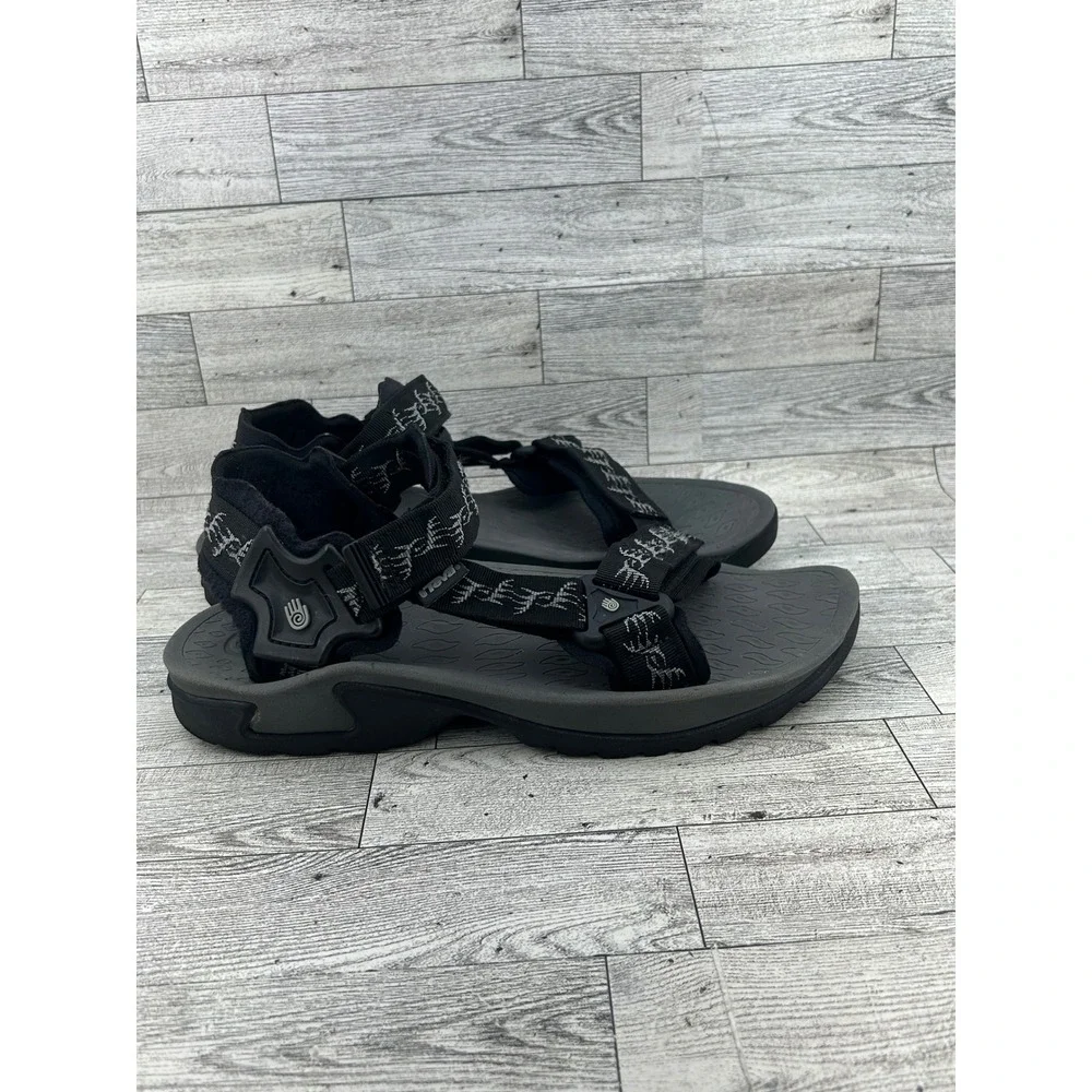 Teva Terra Fi 2 Men Black Grey Hiking Sport Sandals 6677 Size 10